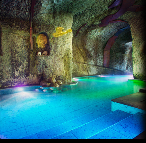 海洋深層水洞窟風呂