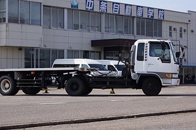 運転しやすい広々とした教習コース