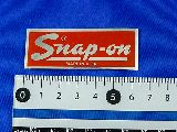 [未使用品]　旧ロゴ　Snap-on　ステッカー小　#1