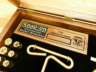 スナップオンの75周年記念　1995年のアニバーサリー　アワード品