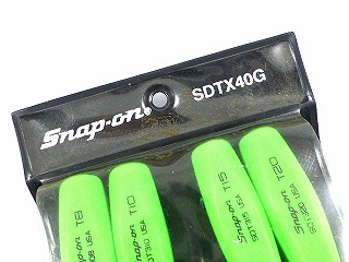 スナップオン　旧　緑グリップ　トルクスドライバー4本セット　SDTX40G