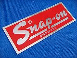 [未使用品]　旧ロゴ　Snap-on　ステッカー小