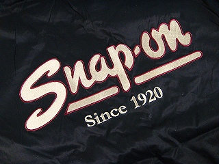 スナップオン　スナップオン　旧ロゴ　ビンテージ調ジャケット　サイズM　タグ付き