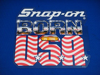 スナップオン　ステッカー　「BORN IN THE USA」　SSX-1433