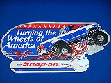 [未使用品]　スナップオン　ステッカー　「Turning the Wheels of America」　SSX1312