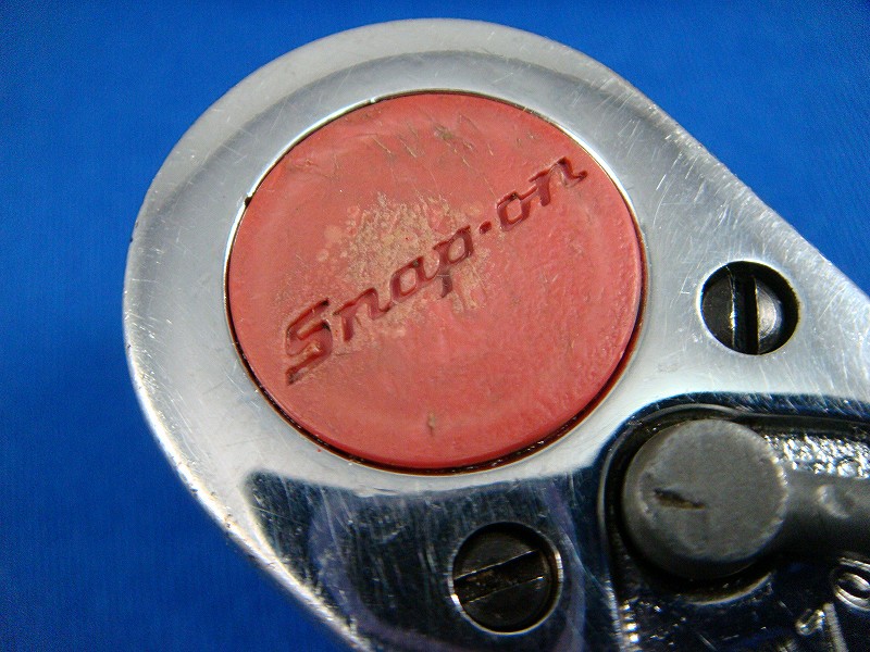 スナップオン　旧ロゴ　3/8ラチェット　F730　赤キャップ