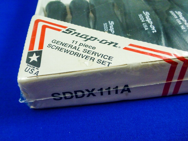 スナップオン　旧グリップドライバー11本セット SSDX111A