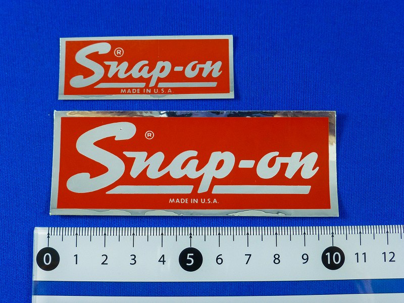 スナップオン　旧ロゴ　Snap-on　ステッカー中