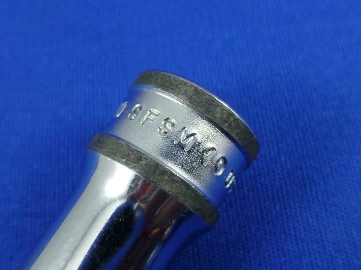スナップオン　旧ロゴ　3/8黒帯ディープソケット　10mm　SFSM10