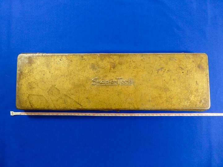 スナップオン　旧ロゴ　50周年記念の金工具箱　KRA-284　1969年製