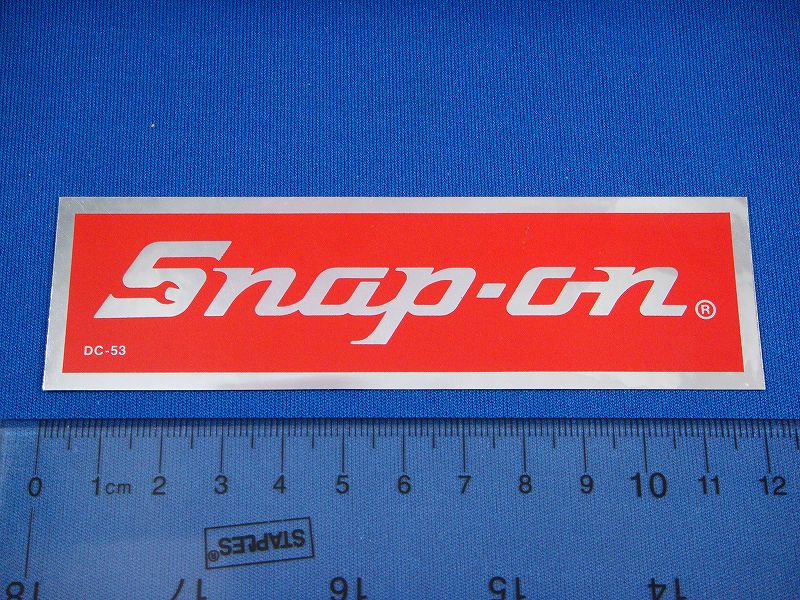 スナップオン　Snap-on　新ロゴ　ステッカー　DC-53