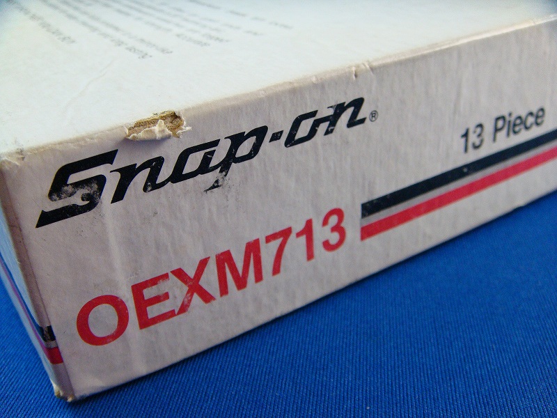スナップオン　旧ロゴ　コンビネーションレンチ　13本セット　ミリサイズ　OEX713