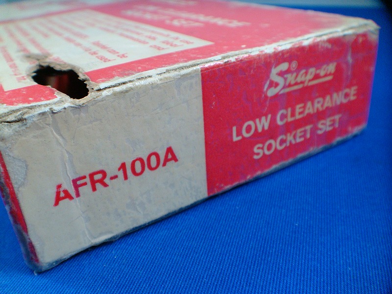 スナップオン　旧ロゴ　ロークリアランスラチェット　インチ　1966年製　AFR-100A