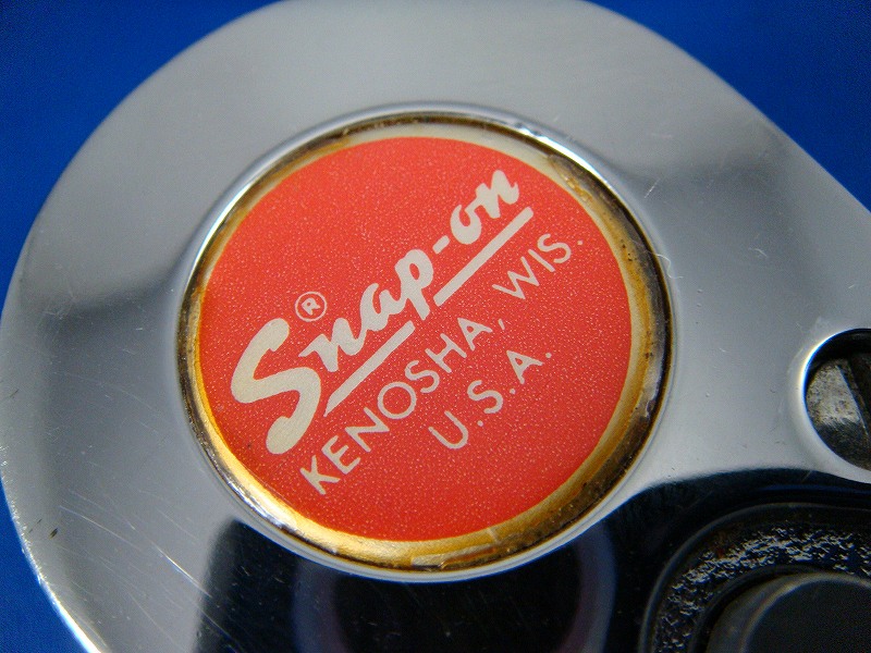 スナップオン　旧ロゴ　1/2ロングラチェット　赤ネームプレート　SL715　1987年製