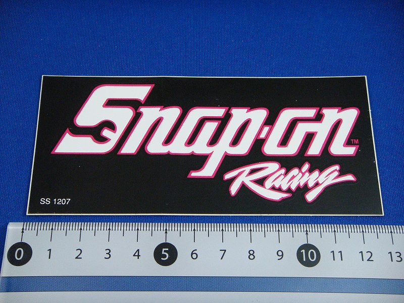 スナップオン　レーシング　ステッカー　サイズ中　SS1207