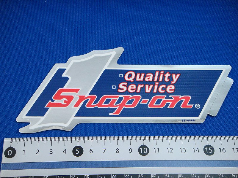 スナップオン　ステッカー　「Quality Service」　SS-686B