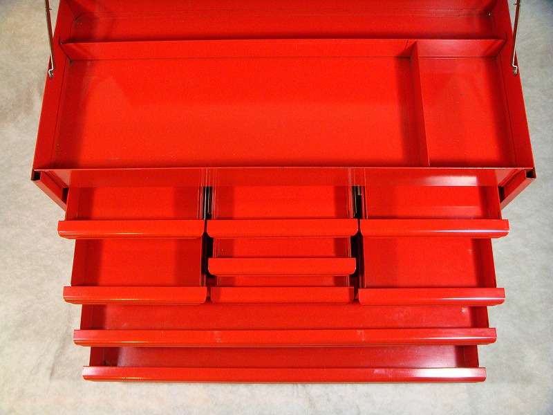 スナップオン　KRA206K 赤　工具箱　ペンケース　鉄